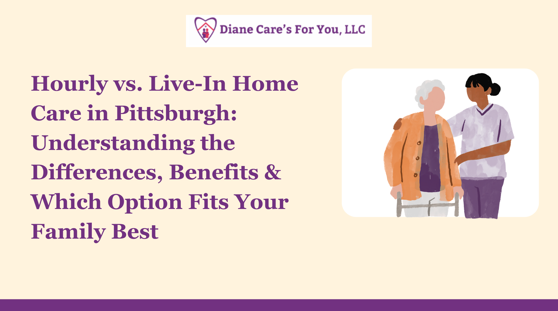 Hourly vs. Live-In Home Care in Pittsburgh: Understanding the Differences, Benefits & Which Option Fits Your Family Best